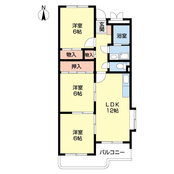 和室→洋室へリノベ済み