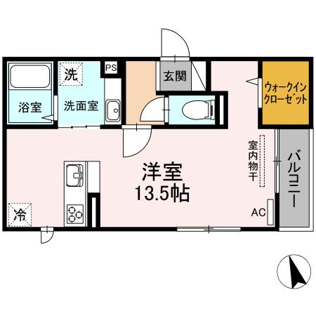 AVENUE263（201） 間取り図画像