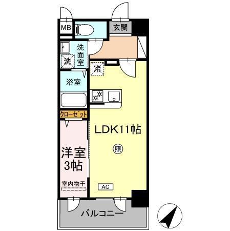 First博多駅前（306） 間取り図画像