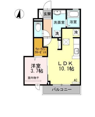 ロイヤルコート大谷（101） 間取り図画像