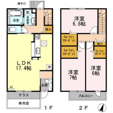  間取り図写真