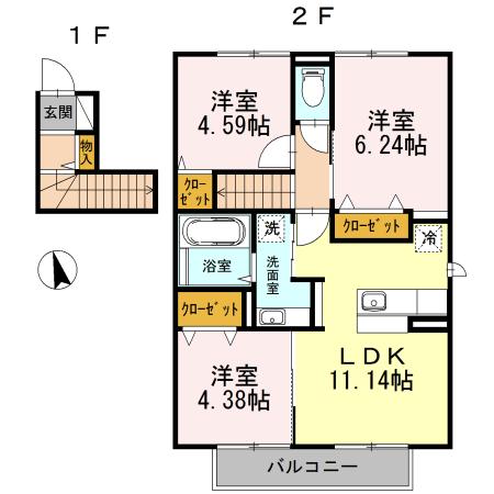  間取り図写真