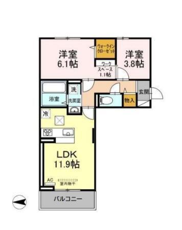  間取り図写真