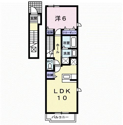 いしまつ（201） 間取り図画像