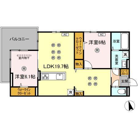  間取り図写真