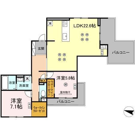  間取り図写真