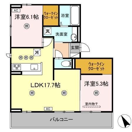  間取り図写真