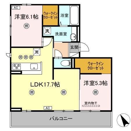 間取り図写真