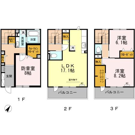  間取り図写真
