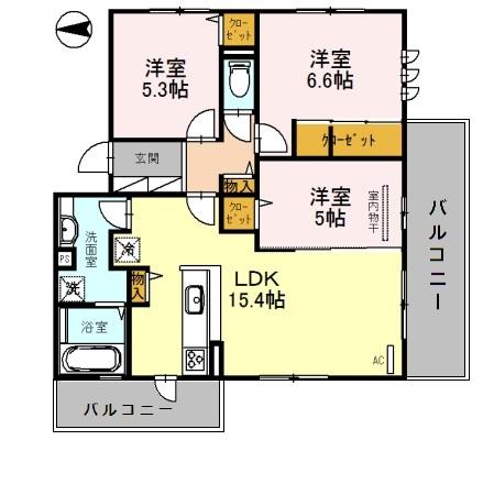  間取り図写真