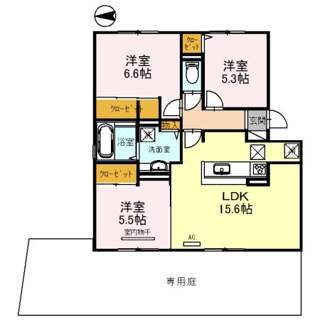  間取り図写真