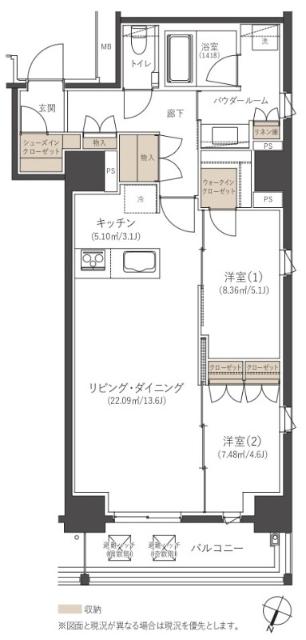  間取り図写真