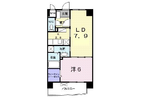 スカイウィング（405） 間取り図画像