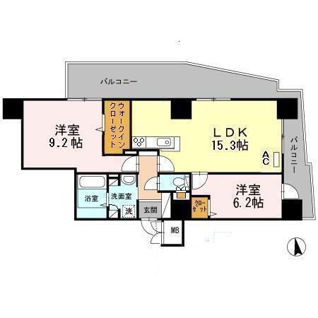 アムシュトラーセ（801） 間取り図画像
