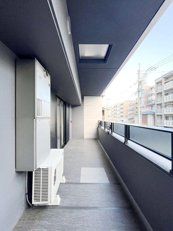 福岡市早良区百道マンション バルコニー
