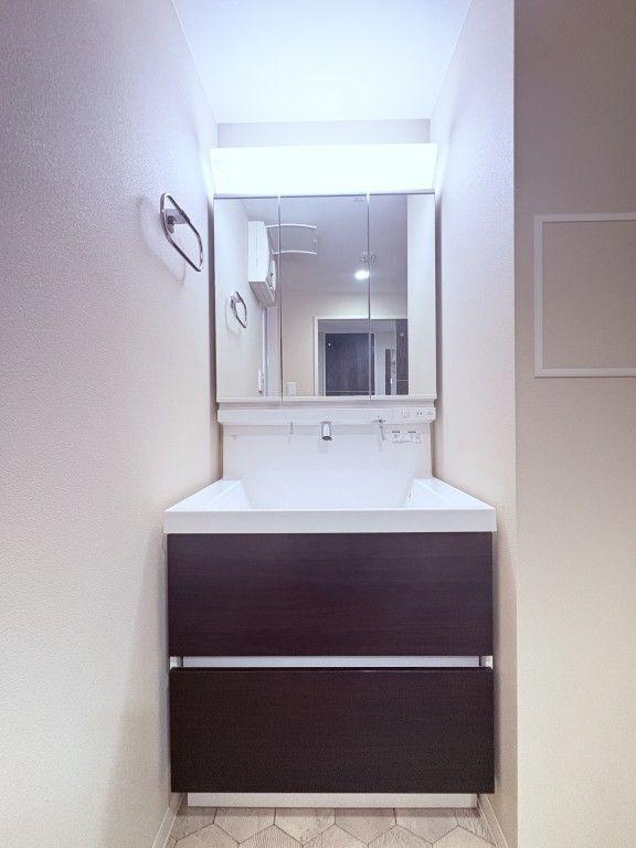 福岡市中央区地行マンション 洗面