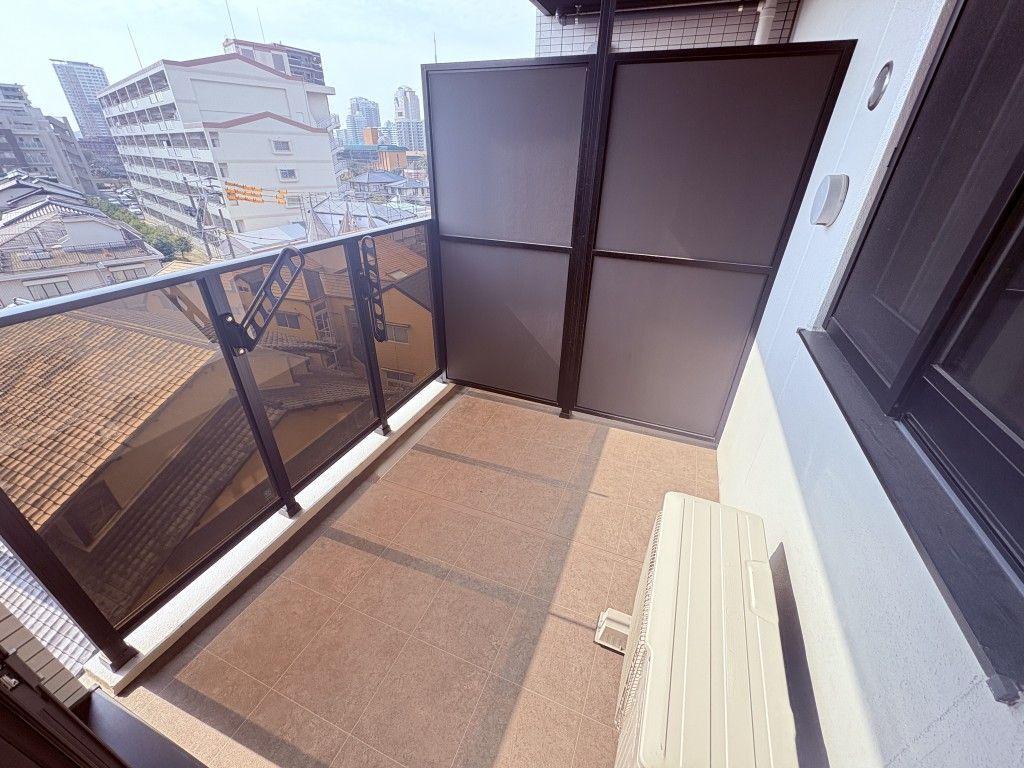 福岡市中央区地行マンション バルコニー