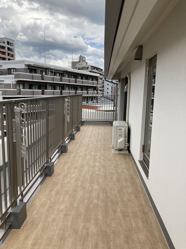 福岡市中央区平尾マンション バルコニー
