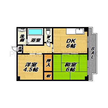  間取り図写真
