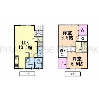  間取り図写真
