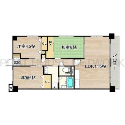  間取り図写真
