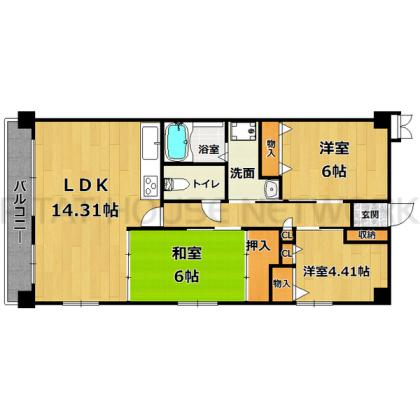  間取り図写真