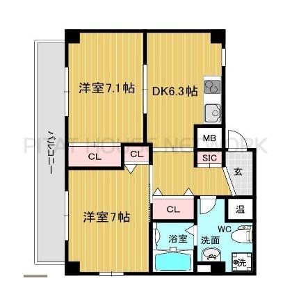  間取り図写真