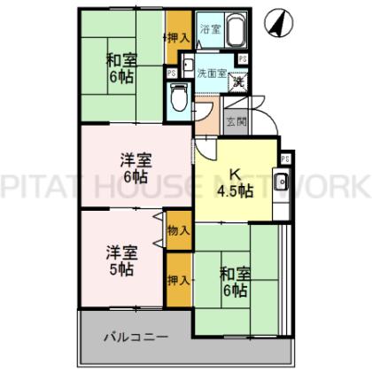  間取り図写真