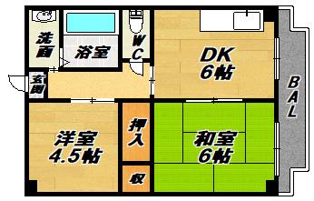  間取り図写真