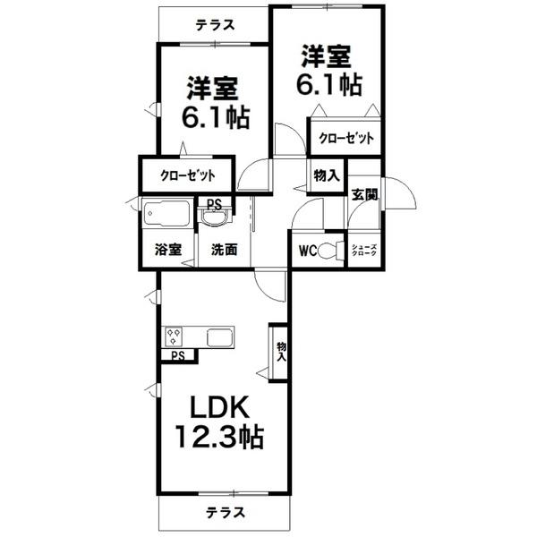  間取り図写真