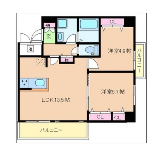  間取り図写真