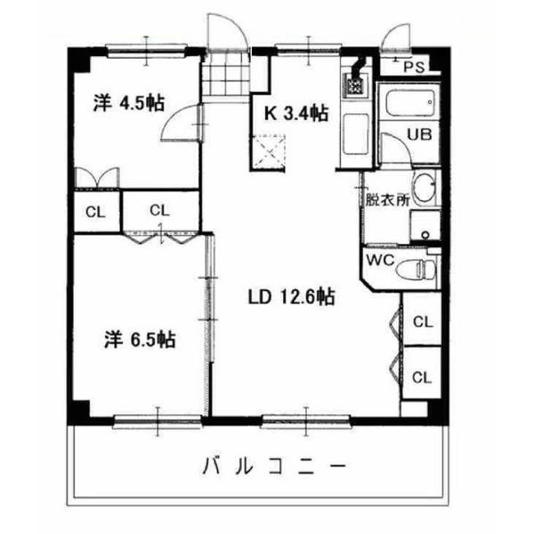 メゾン東野（102） 間取り図画像