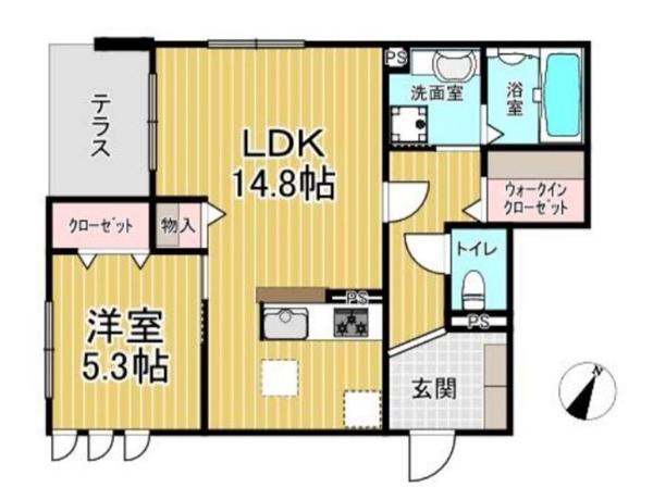  間取り図写真