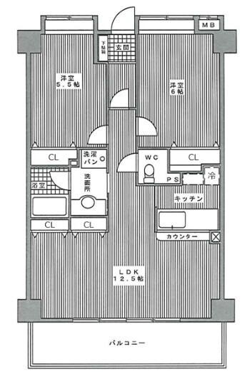 ひよどり（1203） 間取り図画像