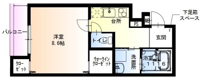フジパレス伊丹北本町Ⅰ番館 間取り図画像