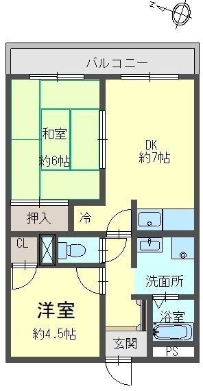  間取り図写真