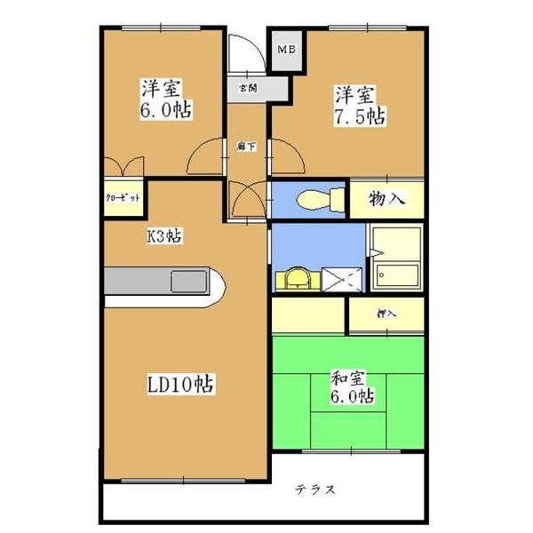  間取り図写真
