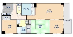  間取り図写真