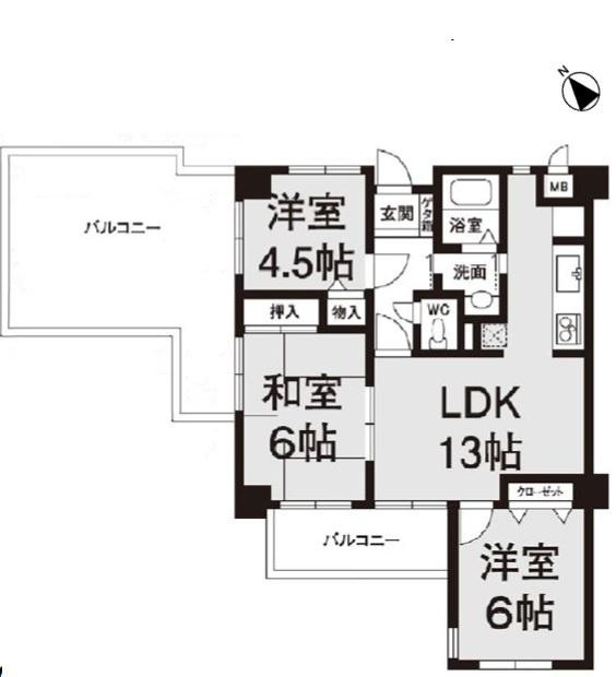  間取り図写真