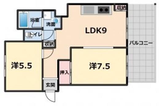  間取り図写真