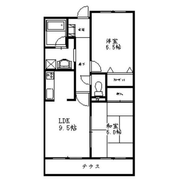 メゾンドソレイユ（505） 間取り図画像