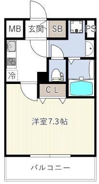Paseo三軒寺通り 間取り図画像