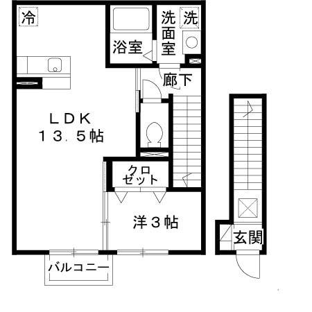 ル･ラルゴ（203） 間取り図画像