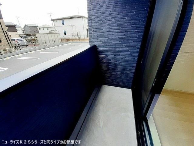 個邸昆陽（102） バルコニー