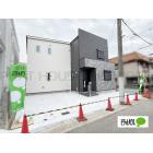 開放感ある北西角地物件!! 完成間近です。気軽にご覧くださいませ。
