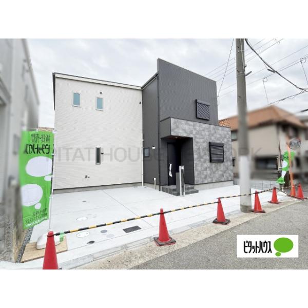 開放感ある北西角地物件!! 完成間近です。気軽にご覧くださいませ。