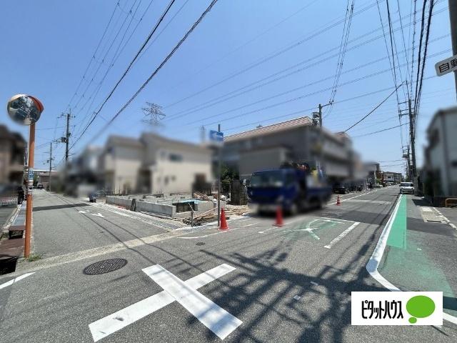1号地は角地です