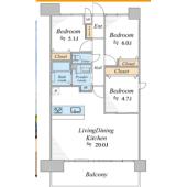 コスモ伊丹ガーデンズ 間取り図画像