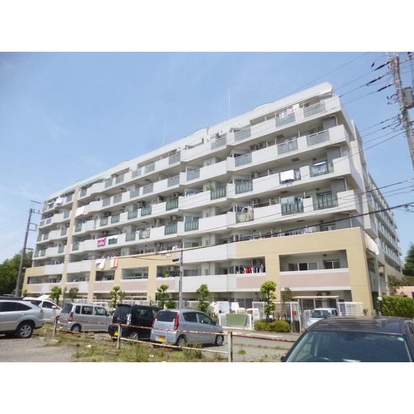 南側前面は駐車場で開放感があります