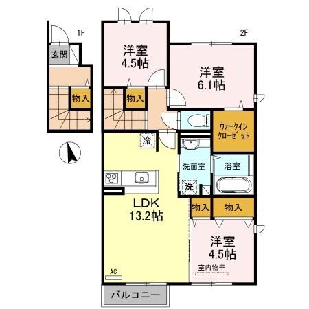 間取図(平面図)